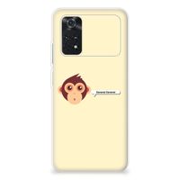 Xiaomi Poco M4 Pro 4G Telefoonhoesje met Naam Monkey - thumbnail