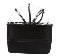 Trixie stuur fietsmand zwart