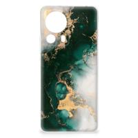 TPU Siliconen Hoesje voor Xiaomi 13 Lite Marmer Groen