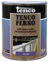 Ferro blauw 0,75l verf/beits - tenco