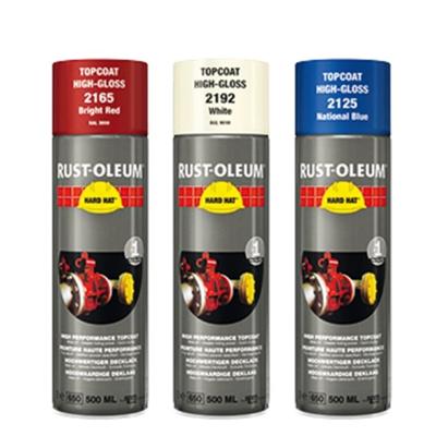 Rust-Oleum deklaag - Hard Hat - wit - 0.5l - spuitbus