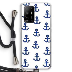 Ankers: Oppo A95 5G Transparant Hoesje met koord