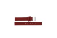Horlogeband Danish Design IV24Q1271 Leder Rood 14mm