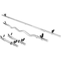 Voordeelset Halterstangen en Dumbellstangen - Veersluiting 30 mm Voordeelset Halterstangen en Dumbellstangen - Veersluiting 30 mm