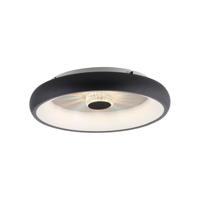 Just Light Ronde plafondlampVertigo zwart Ø 46,5cm - 14384-18