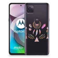 Motorola Moto G 5G Telefoonhoesje met Naam Boho Dreamcatcher