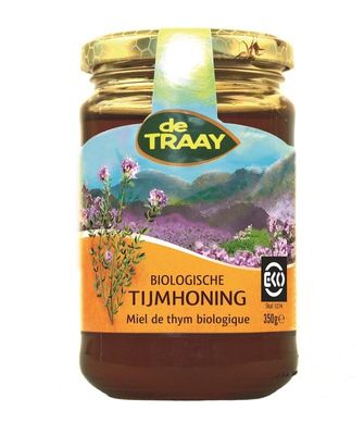 Tijm- met bloemenhoning eko bio
