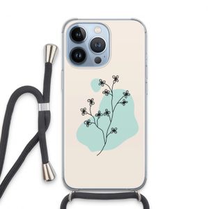 Love your petals: iPhone 13 Pro Transparant Hoesje met koord