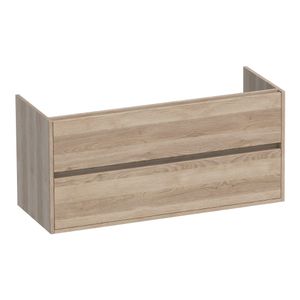 Sanituba NEXXT onderkast voor dubbele wasbak 120cm legno calore