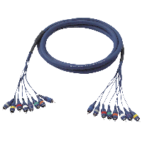 DAP FL65 - 8 RCA male to 8 RCA male