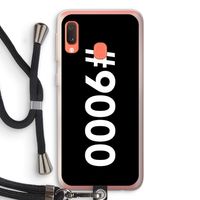 #9000: Samsung Galaxy A20e Transparant Hoesje met koord