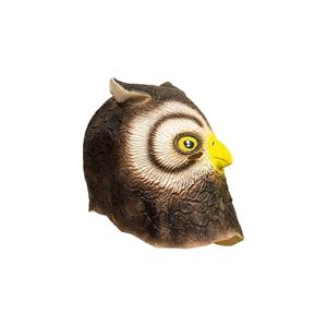 Funny Fashion Dierenmasker uil - van latex - volwassenen - carnaval