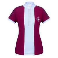 Fair Play Claire Pearl wedstrijdshirt bordeaux maat:40 - thumbnail