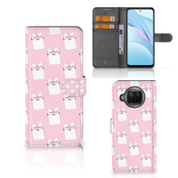 Xiaomi Mi 10T Lite Telefoonhoesje met Pasjes Sleeping Cats