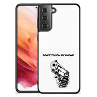 Samsung Galaxy S21 | Telefoon Hoesje | Gun Don&apos;t Touch My Phone