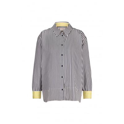 Studio Anneloes - Blauw | Dames | Blouse | Blauw | L | regular | Kamst mode