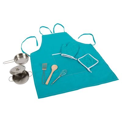 Small Foot speel kookset met schort, 9dlg.