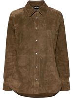 TOM FORD chemise en daim - Marron - thumbnail