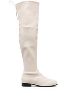 Stuart Weitzman bottines Lowland Ultralift en cuir - Tons neutres - thumbnail