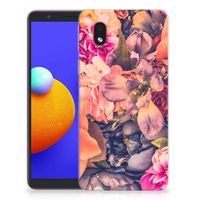 Samsung Galaxy A01 Core TPU Case Bosje Bloemen