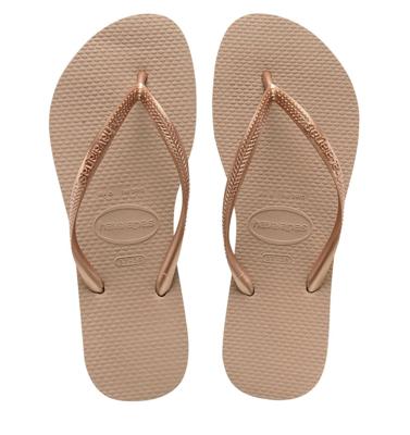Havaianas - Slim rosé gold Rubber Dames