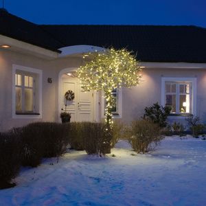 Micro lichtsnoer voor buiten - 180 LEDs - Warm wit - 7 meter - Kerstverlichting