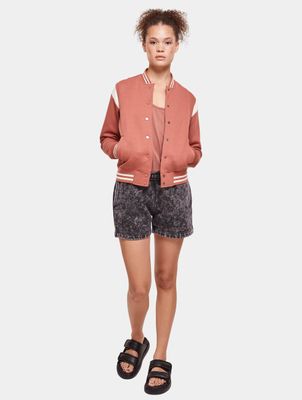 Urban Classics / Baseball jack Inset College in oranje Urban Classics / Baseball jack Inset College in oranje