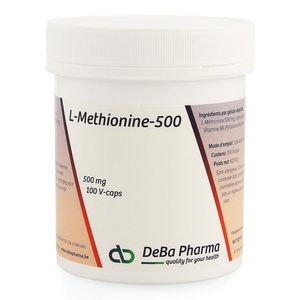 L-methionine +b6 Caps 100x500mg Deba