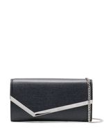 Jimmy Choo pochette Emmie en jean - Bleu - thumbnail