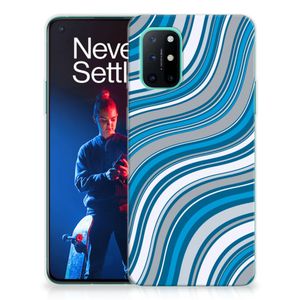 OnePlus 8T TPU bumper Waves Blue