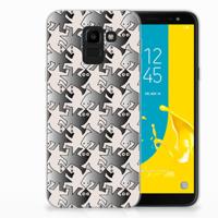 Samsung Galaxy J6 2018 | TPU Hoesje | Salamander Grey