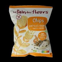 Pain Des Fleurs Chips met linzen en ui bio 50 Gram