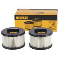 DeWALT DWV9345 Vervangfilter voor H-klasse stofzuigers (DWV905H) VE=2