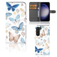 Telefoonhoesje | Met pasjeshouder | voor Samsung Galaxy S23 Plus Vlinder