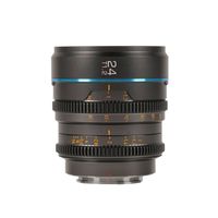 Sirui Nightwalker Series 24mm T1.2 S35 Manual Focus Cine Lens X Mount, gun metal grijs