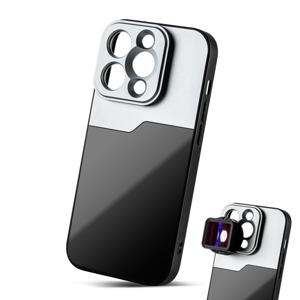 MOJOGEAR 17mm lens case voor iPhone 13 en 14 - Zwart/Grijs