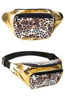Heuptasje Panter Print Goud