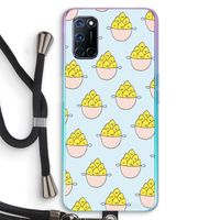 Citroenen: Oppo A72 Transparant Hoesje met koord
