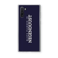Blijve plakken in Negenduust: Samsung Galaxy Note 10 Transparant Hoesje