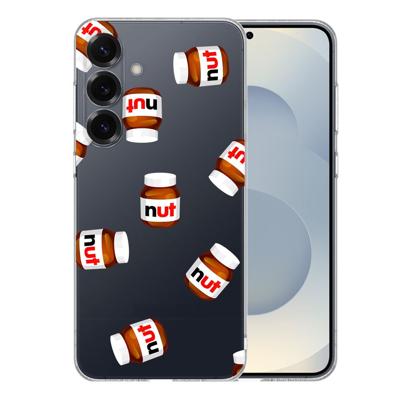 TPU Hoesje Samsung Galaxy S25 Plus - Hoesje Nut Jar Backcover TPU Hoesje Samsung Galaxy S25 Plus - Hoesje Nut Jar Backcover