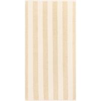 Cawö Cawo Pure Strepen Handdoek 50/100 beige