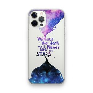 Stars quote: iPhone 12 Pro Transparant Hoesje