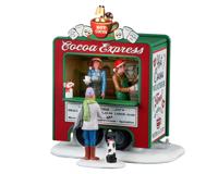 Cocoa Express 12x16x20 cm 2st Kersthuisje - Lemax