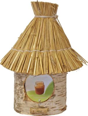 Pindakaaspot houder stro dak - Gebr de boon
