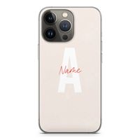 Strawberry Milkshake: iPhone 13 Pro Transparant Hoesje
