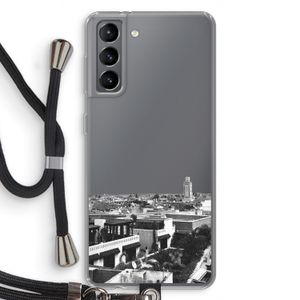 Marrakech Skyline : Samsung Galaxy S21 Transparant Hoesje met koord