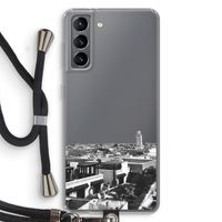 Marrakech Skyline : Samsung Galaxy S21 Transparant Hoesje met koord