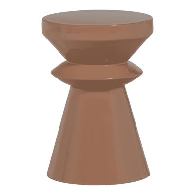 WOOOD Ronde Bijzettafel 'Fedde' 30cm, kleur Oud Roze