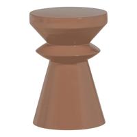 WOOOD Ronde Bijzettafel 'Fedde' 30cm, kleur Oud Roze