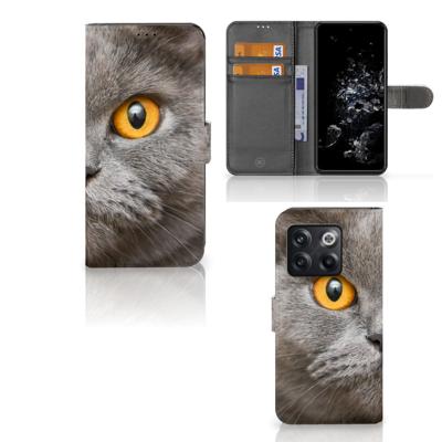 Telefoonhoesje | Met pasjeshouder | OnePlus 10T Britse Korthaar